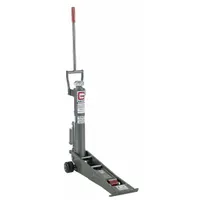 GRAY Forklift Jacks: Steel, Manual Handle, Mechanical, 7.72 ton Load Capacity, 2 1/4 in Min Lift (MPN FLJ-770B)