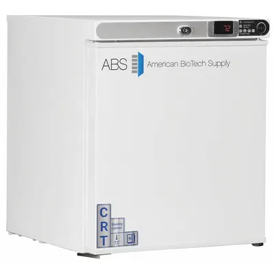 AMERICAN BIOTECH SUPPLY Controlled Room Temperature Cabinet: 115 V, 20°C to 25°C, 17 1/4 in Overall Wd - Controlled Room Temperature Cabinets