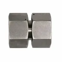 BRENNAN INDUSTRIES Compression Tube Straight: 12 mm OD x 12 mm OD Size, Metric x Metric, Steel (MPN D6565-L12-L12)