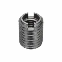 E-Z LOK Self Locking Thread Insert: Heavy Wall, 1/2"-13 Int Thrd Sz, 3/4"-10 Ext Thrd Sz, 5 PK (MPN 329-801-PK5)