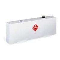 Transfer Tank: White, Rectangle, 36 gal Capacity, Steel, 14 ga Thick, Powder-Coated (MPN 486000)