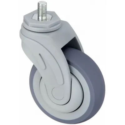 OEM Stem Caster: Swivel - Single-Wheel Threaded Stem Casters for Medical Equipment