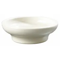 CARLISLE Salsa Dish: 5 oz Capacity, Melamine, NSF Certified, Bone (MPN 0875GR42)