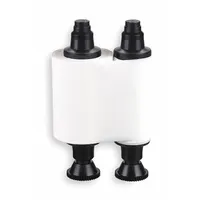 ID Card Printer Ribbon: Monochrome, 600 Prints per Roll, 1 1/2 in Overall Ht, 3 1/2 in Overall Wd (MPN R2215)