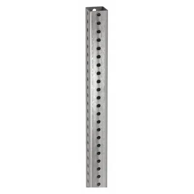TAPCO Anchor for Square Post: 2 in x 2 in Compatible Sign Post Size, Steel, 48 in Lg - Anchor Sleeves