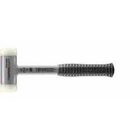 Dead Blow Hammer: Steel Handle, Textured Grip, 2 1/2 lb Head Wt, 1 3/4 in Hammer Face Dia, Steel (MPN 3377.045)