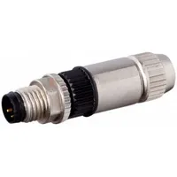 MURRELEKTRONIK Circular Connector: A Coded, 3 Pin, M8 Screw with Straight Connection, IP67, IDC, PA (MPN 7000-08331-0000000)
