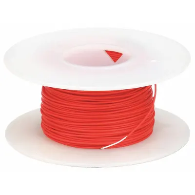 OK INDUSTRIES Spooled Wrapping Wire: 100 ft Overall Lg, 24 AWG Conductor Size - Spooled Wrapping Wires