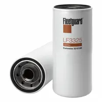 FLEETGUARD Automotive Oil Filter: B7396, LF3325, 1 1/2"-12 UNS-2B Thread Size, 14 3/8 in Overall Lg