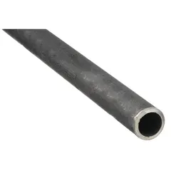 This 6 ft long Schedule 80 pipe nipple features male-threaded ends and is constructed from black anodized steel with welded seams. Rated for a maximum operating pressure of 1,500 psi at 150°F, it is suited for medium-pressure fluid and gas systems in industrial piping applications. Made in the USA.