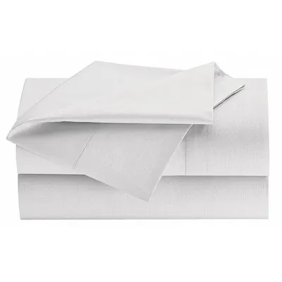 MARTEX Pillowcase: Std, 30 in Overall Lg, 20 in Overall Wd, T300, Fresh White - Martex Millennium Sheets