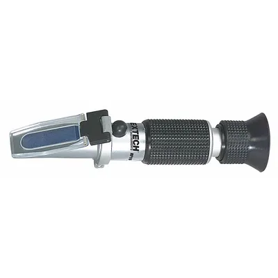 EXTECH Refractometer: Brix, +/-0.1% Brix Accuracy, Auto, Analog - Analog Handheld Refractometers