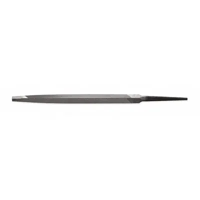 NICHOLSON Machinists File: Triangular, Single-Cut, Smooth Cut, 6 in Lg without Tang - Single-Cut Triangular Files