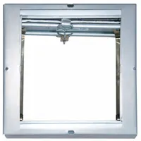 Ceiling Radiation Damper: Steel, AKFH1, 908RJ7/908RJ9, (2) 1 in #6 Screws, Ceiling Radiation Damper (MPN AKFD1R)