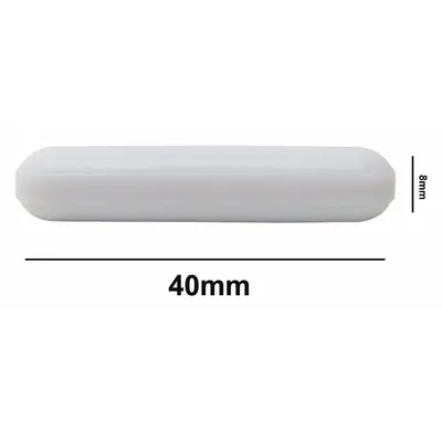 SP SCIENCEWARE Stirring Bar: Octagon, Alnico, 40 mm Overall Lg, 8 mm Dia, Autoclavable - Octagonal Stir Bars