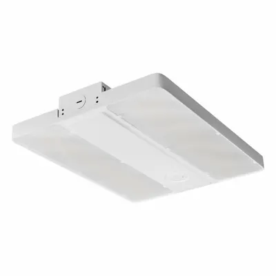 SYLVANIA Linear High Bay: 14 3/16 in Lg, 17,600 lm, 4000K, 39 ft – 49 ft Mounting Ht - 1 ft. Linear LED Bay Lights