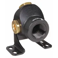 TRANSAIR Push-Fit Wall Bracket Fitting: 3/4 in Pipe x 1/2 in Pipe x 1/2 in Pipe x 1/2 in Pipe Size (MPN 6636 28 22GR)