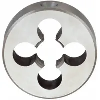CHICAGO-LATROBE Pipe and Conduit Thread Die: 1/8"-27 NPT, 1" OD, Round, Carbon Steel (MPN 405202)