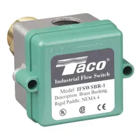 TACO Flow Switch: Paddle, 1 in For Pipe Size, Brass, 1 in NPT, 1 in Connection Size, NPT, SPDT (MPN IFSWSBR-1)