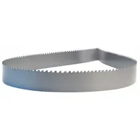 This LENOX RX+ band saw blade is a bi-metal structural shape-cutting blade designed for cutting carbon steel and structural steel. It has a blade width of 1 inch, a length of 11 feet 6 inches, and a tooth pitch of 3/4. Suitable for metal fabrication and construction applications requiring precise cutting of structural shapes