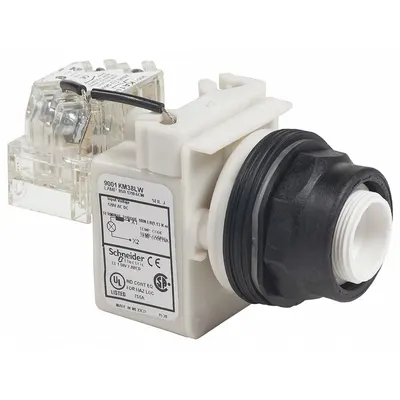SCHNEIDER Pilot Light: 30 mm Panel Mounting Size, Red, LED - LED Pilot-Lights