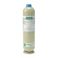 GASCO Calibration Gas: Nitrogen, Disposable, +/-5% Accuracy, C2HCl2F3, Calibration Gas, Cylinder (MPN 103L-80N-50)