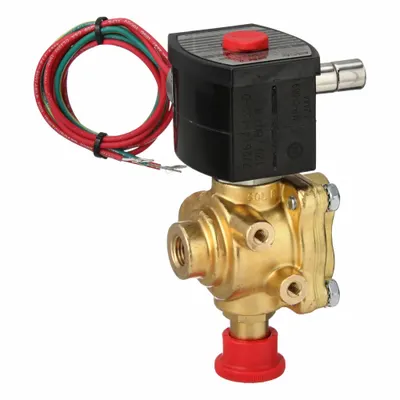 REDHAT Solenoid Valve: 4-Way, 1/4 in Pipe Size, 120V AC, Explosion Proof/Watertight - 4-Way/2-Position, Configurable Solenoid Valves
