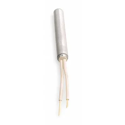 VULCAN Swaged Cartridge Heater: 200 W Watts, 2 in Lg, 10 in Lead Lg, 120V, 114 W/sq in - Cartridge Heaters