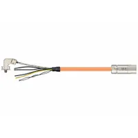 READYCABLE Servo Cable: Basic Cable, 80 ft Lg, For Allen-Bradley, Similar To 2090-CSBM1DE-14AF, PVC (MPN MAT9751711-80)