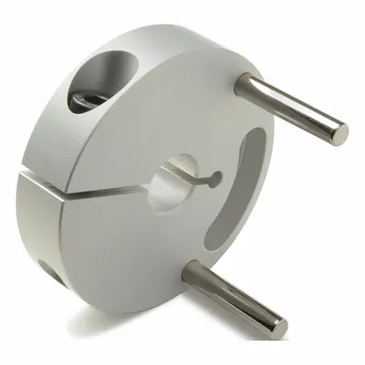 RULAND MANUFACTURING Controlflex Coupling Hub: 1° Angular Misalignment, 0.04 in Axial Motion - Double Insert Hubs for Keyed Shafts