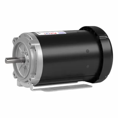 LEESON General Purpose Motors: C-Face/Universal Mount, Totally Enclosed Fan Cooled - Leeson Flex-In-1 3-Phase General Purpose AC Motors