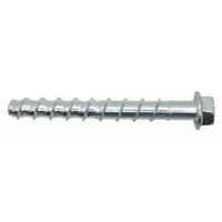 DEWALT Screw Anchor: 5 in Overall Lg, 3/4 in Dia, Steel, External Hex, Hex, Steel, 20 PK (MPN PFM1411760)