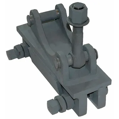 VIBCO Vibrator Mounting Bracket: SVC-5, Clamp-On Bracket For SVRLS-4000/2000 - Railroad Car Clamp-On Mounting Brackets