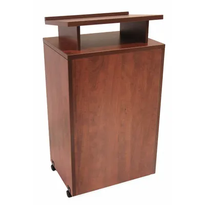 REGENCY Lectern: Cherry, Laminate, 44 in Overall Ht, 24 in Overall Wd, 18 in Overall Dp - Lecterns