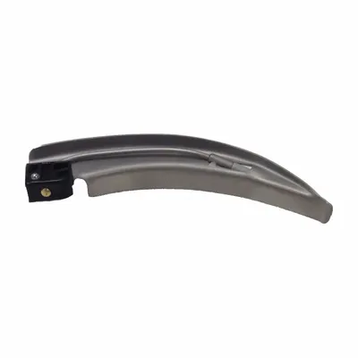 MEDSOURCE Laryngoscope Blades: MacIntosh, 00 Blade Size, Std, 2 7/8 in Overall Lg