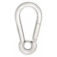 LUCKY LINE PRODUCTS Interlocking Snap: 1 Snaps, 264 lb Working Load Limit, Solid Gate