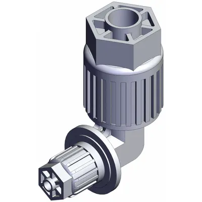 SMC High Purity Tube Fitting: 3/8 in OD x 1/8 in OD Size, Compression x Compression - PFA Compression Tube Fittings