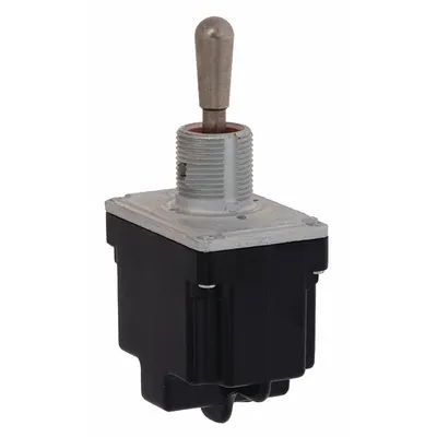 Honeywell Toggle Switch: 3 Position, 4 Connections, DPST, Screw Terminals Connection - Panel-Mount Toggle Switches