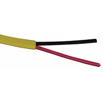 CAROL Fire Alarm Cable: 1,000 ft Cable Lg, Plenum, Plenum, PVC, PVC, Yellow, PVC, 2 Conductors (MPN E3512S.41.05)