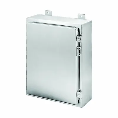 HOFFMAN Enclosure: 316L Stainless Steel, 36 in x 36 in x 12 in, NEMA 12/13/3/3R/3RX/4/4X - Stainless Steel Enclosures