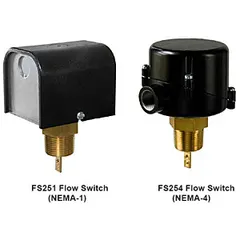 1 NPT Connection Two electrical knock-outs allows connection from either end Sensitivity adjusting screw makes flow adjustment easy Single pole, double...