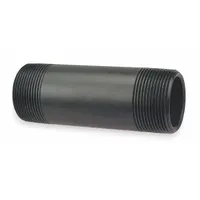 Pipe Nipple: Schedule 80, Polyvinylidene, 1 1/2 in Fitting Pipe Size, 1 3/4 in Overall Lg, Red (MPN 6529-11/2xCL)