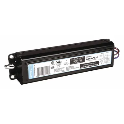 ADVANCE Driver: Class 2, 150 W Max. Power Output, 120 to 277V AC, 60 to 210V DC - Fixed Output Constant Current Drivers