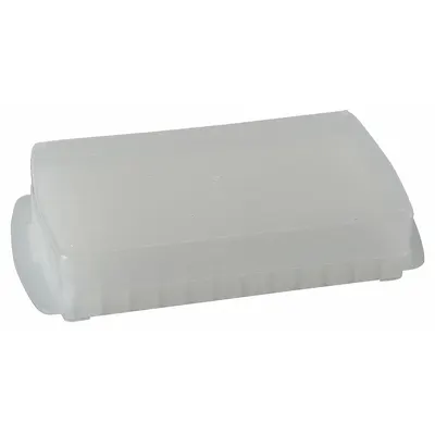 HEATHROW SCIENTIFIC Tube Rack: 3 1/2 in Overall Wd, 1 1/4 in Overall Ht, 5 in Overall Lg, Polypropylene - Lab Storage Racks