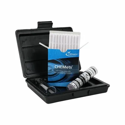 CHEMETRICS Water Quality Test Kit: Dissolved Oxygen, 0 to 40 ppb, 2.5 ppb - Water Quality Test Kits