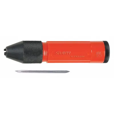 SHAVIV Deburring Tool: C60 Blade, HandyChuck Pin Vise Handle - Pin Vise Replaceable-Blade Deburring Scrapers
