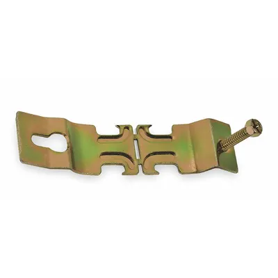 EMT Conduit Angler Clamp: Steel, Electroplated - Angler Conduit & Pipe Clamps