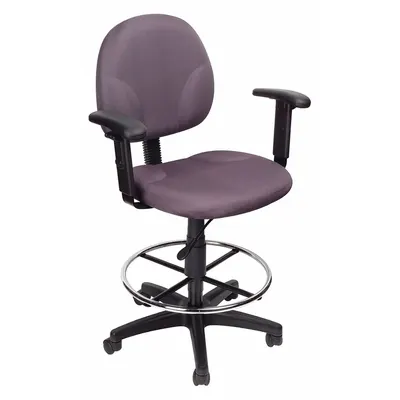 OEM Drafting Chair: Fabric Material - Adjustable-Arm Drafting Chairs
