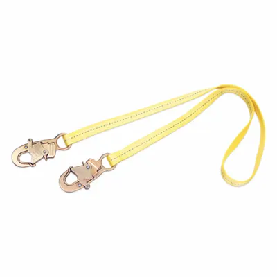 3M DBI-SALA Positioning Lanyard: Steel Snap Hook, Steel Snap Hook, 24 in Lg - Positioning & Restraint Lanyards