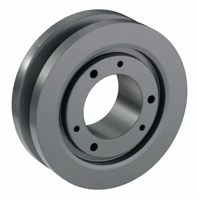 OEM V-Belt Pulley: C60 - Bushed-Bore Cast-Iron V-Belt Pulleys